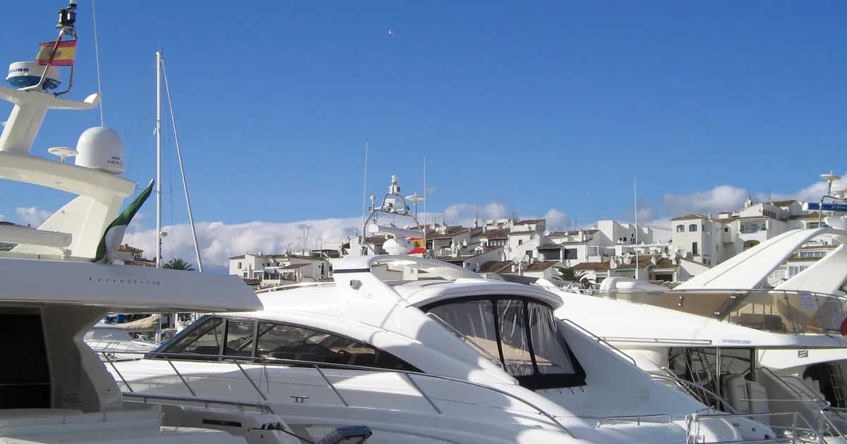 Boat in Puerto Banus 2005 — Marbella Steakhouses, 2026 guide